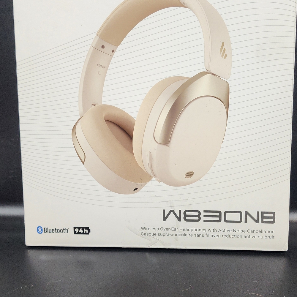 Edifier W830NB Over-Ear Headphones - Cream‎